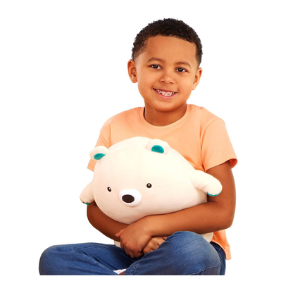Peluche squishy softie abrazable de oso polar