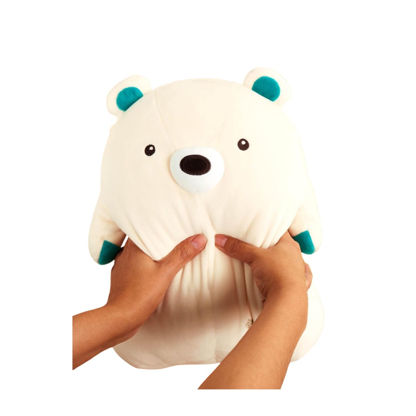 Peluche squishy softie abrazable de oso polar