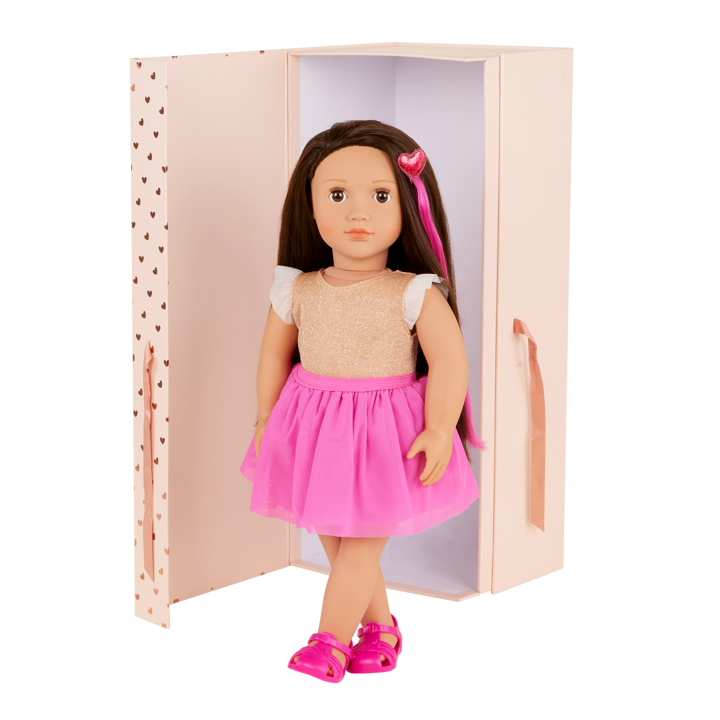 Muñeca Amora Deluxe con tenidas