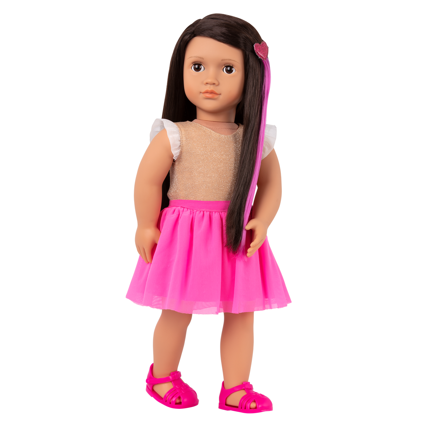 Muñeca Amora Deluxe con tenidas