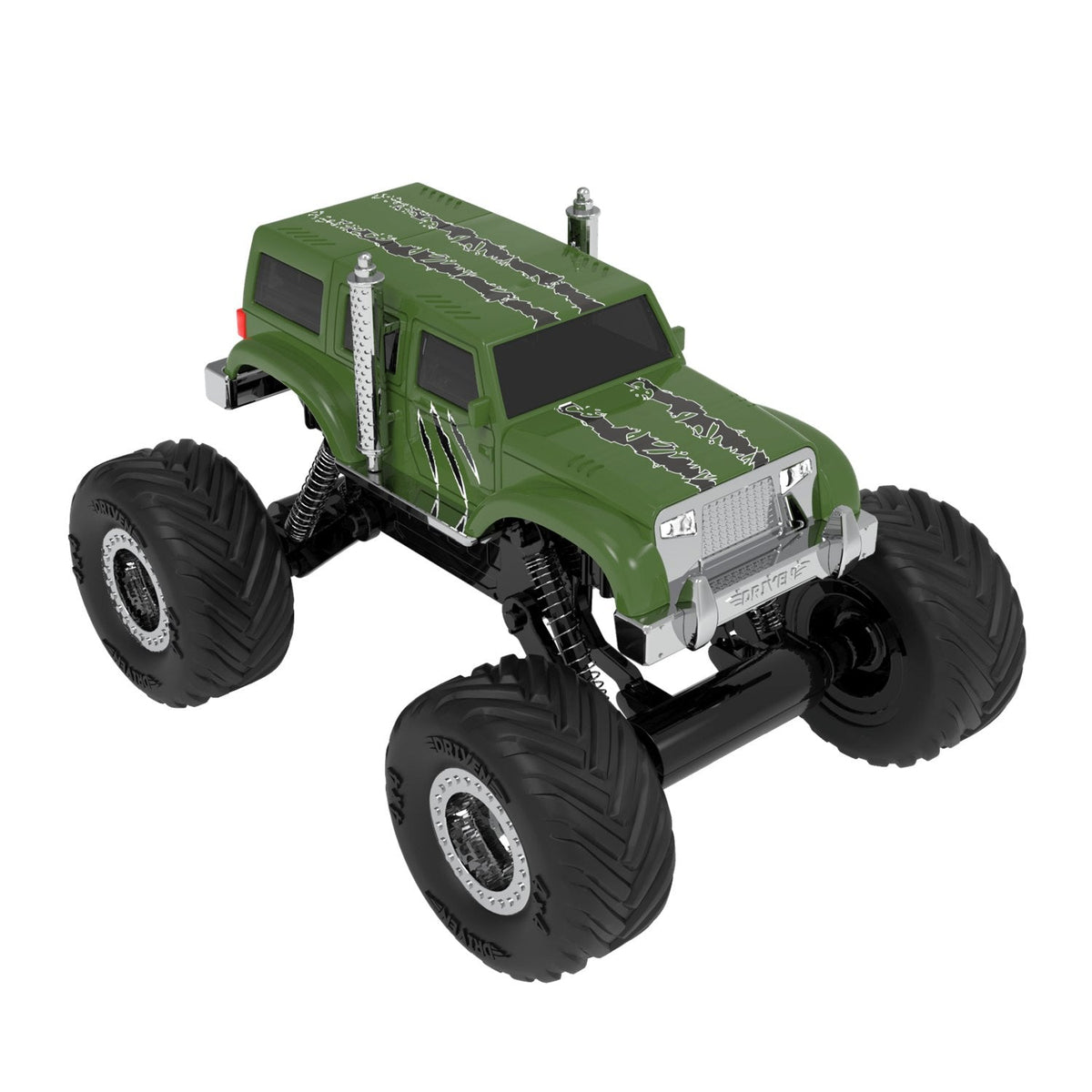 Monster Truck Grizzly con luces y sonido