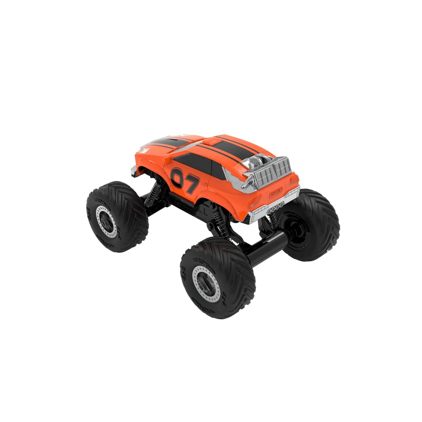 Monster Truck Cyborg a fricción realista
