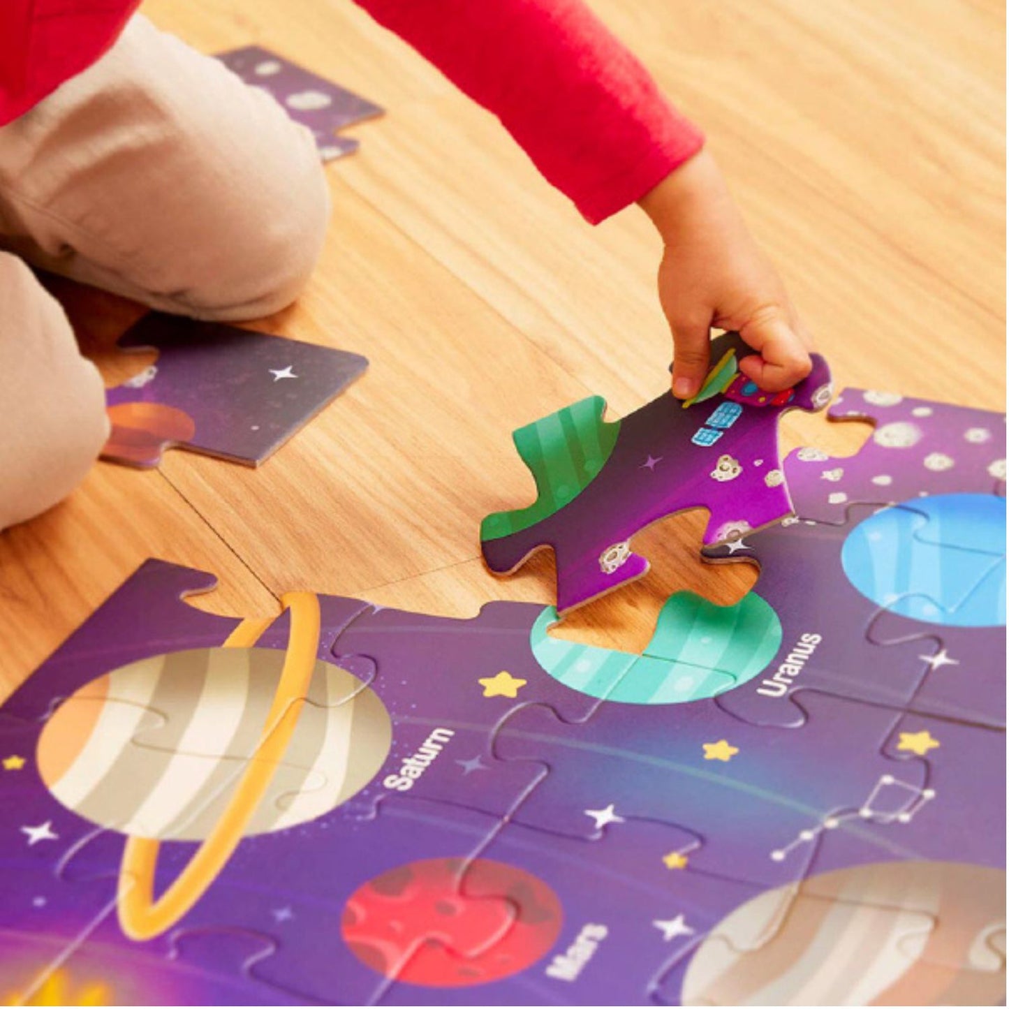 Puzzle Gigante De Piso - Sistema Solar 48 Piezas