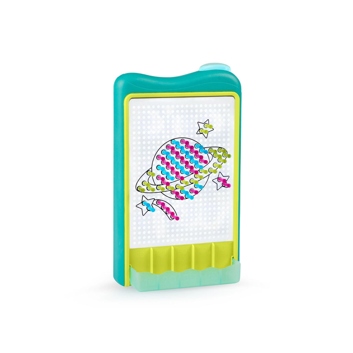 Tablero luminoso de pegs y canicas (180 piezas)