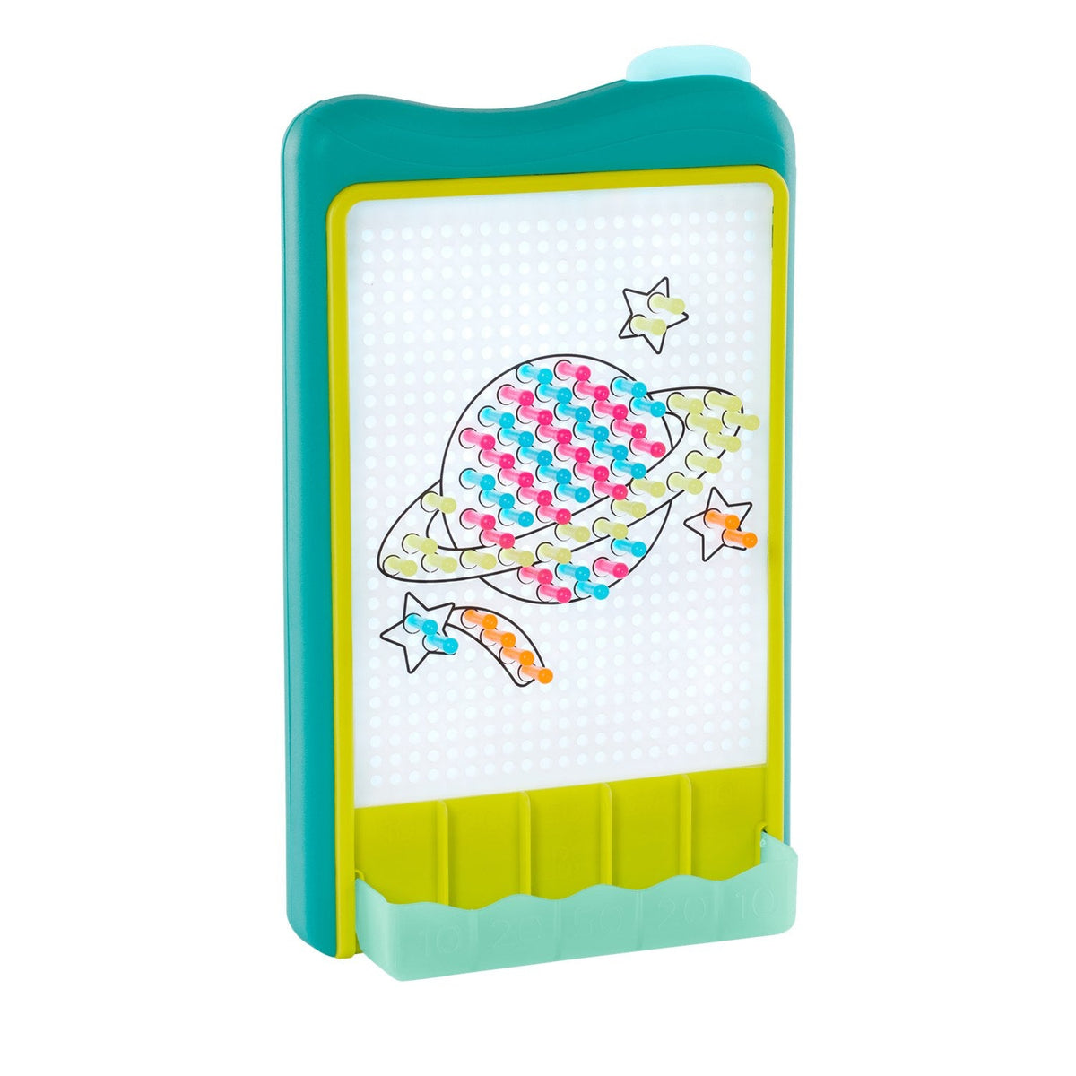 Tablero luminoso de pegs y canicas (180 piezas)