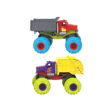 Monster Trucks de reciclaje y descarga