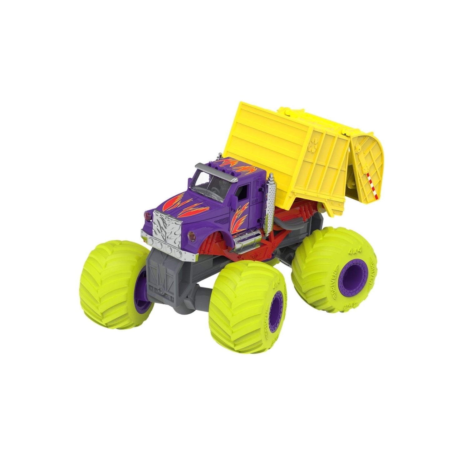 Monster Trucks de reciclaje y descarga