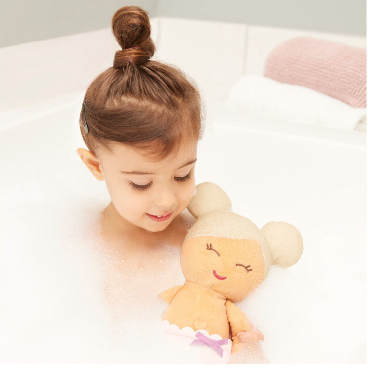 Muñeca De Baño - Rubia Con Accesorios
