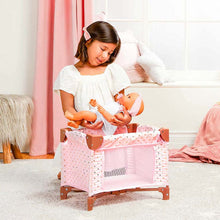 Cuna Para Muñecas Plegable - Rosada