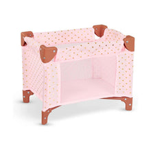 Cuna Para Muñecas Plegable - Rosada