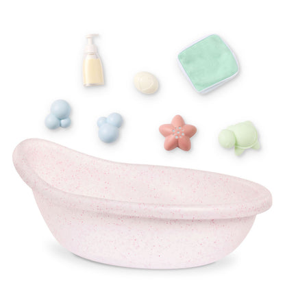 Set de Tina de Baño para Muñecas LullaBaby
