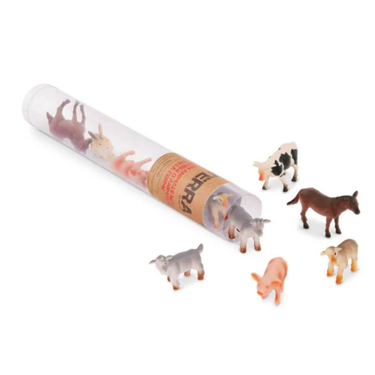 Set Animales De La Granja - 10 piezas