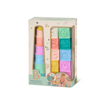 Set De Vasos Y Cubos Apilables - Stackin Squishies
