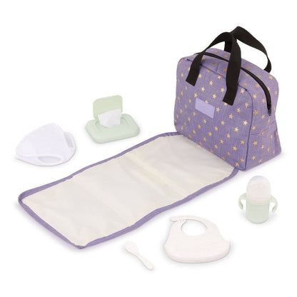 Bolso Pañalero Lullababy - Lila