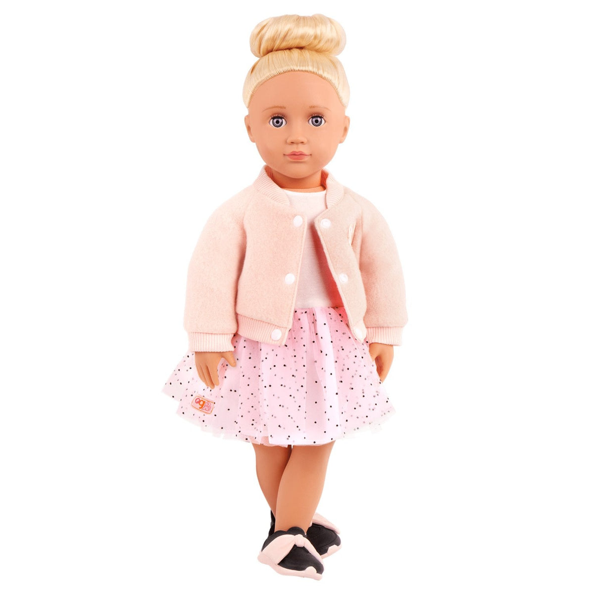 Tenida ballet con chaqueta varsity