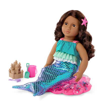 Tenida traje de baño de sirena