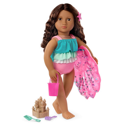Tenida traje de baño de sirena