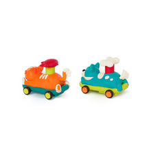 Auto de empuje con mascota