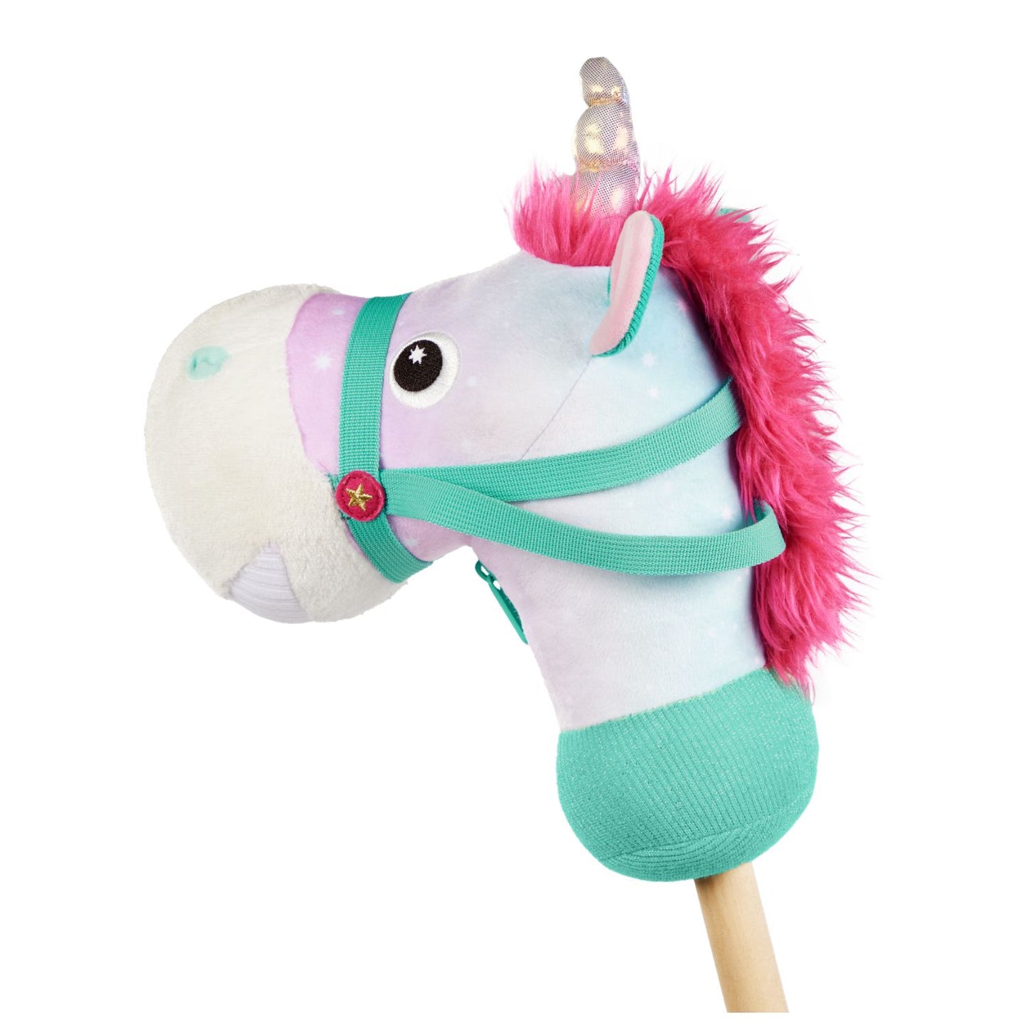 Unicornio de Palo con Sonido Battat