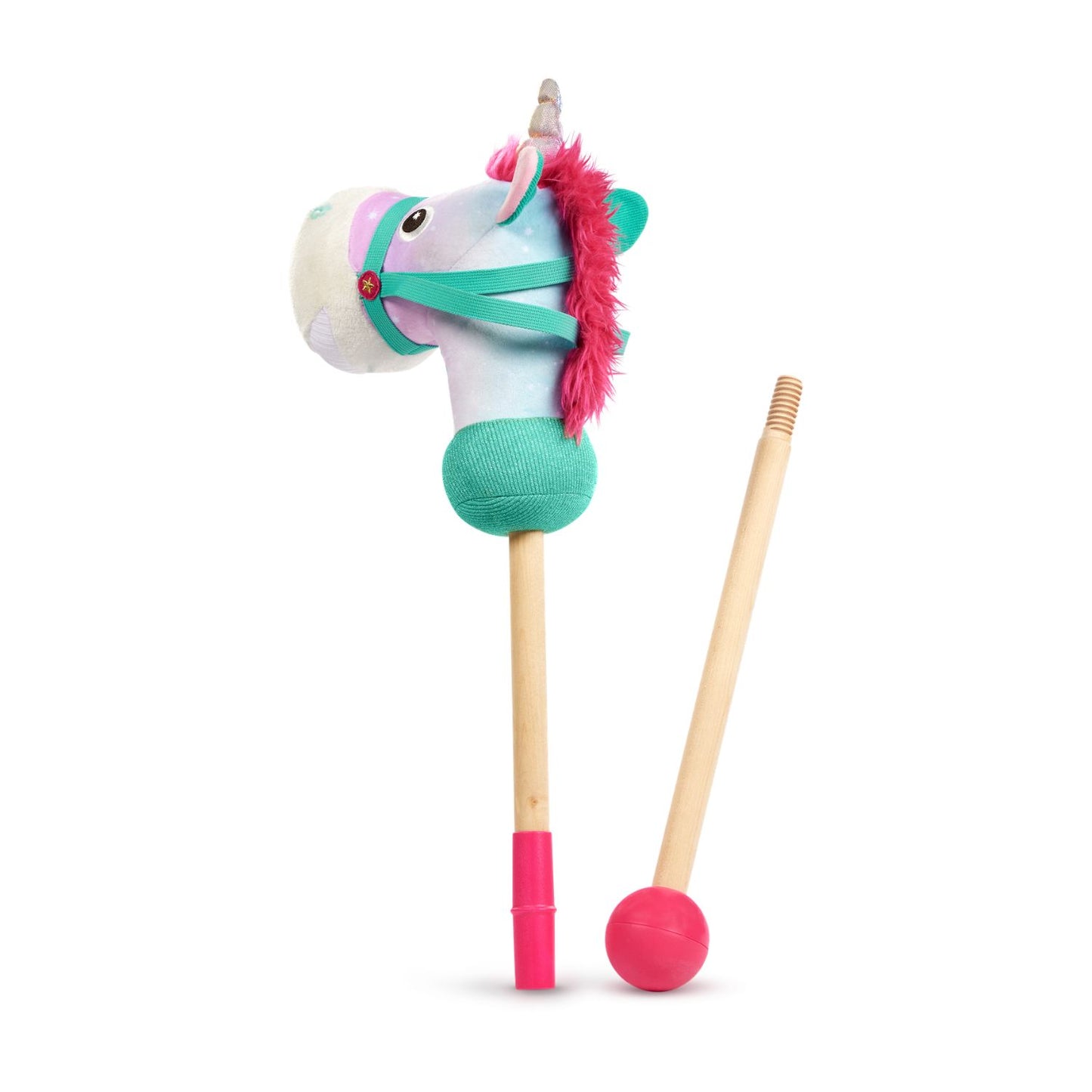 Unicornio de Palo con Sonido Battat
