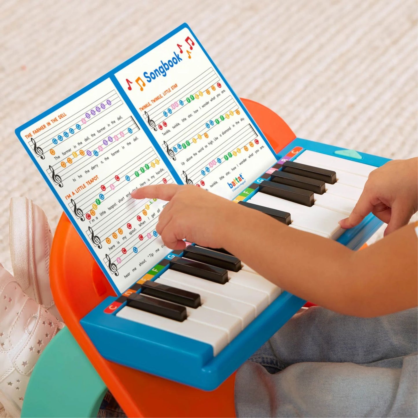 Mini Piano Con Cancionero