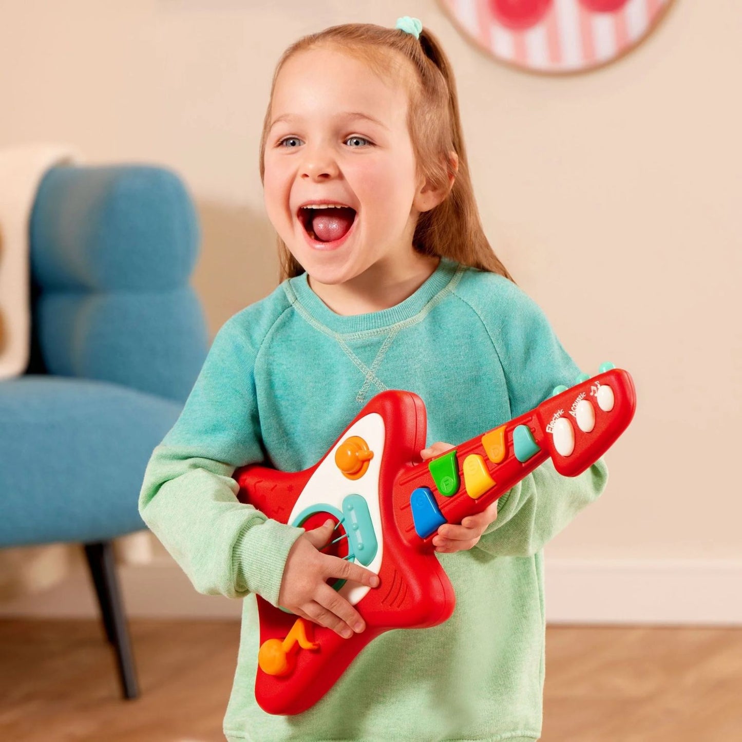 Guitarra Rock & Learn Con Cancionero
