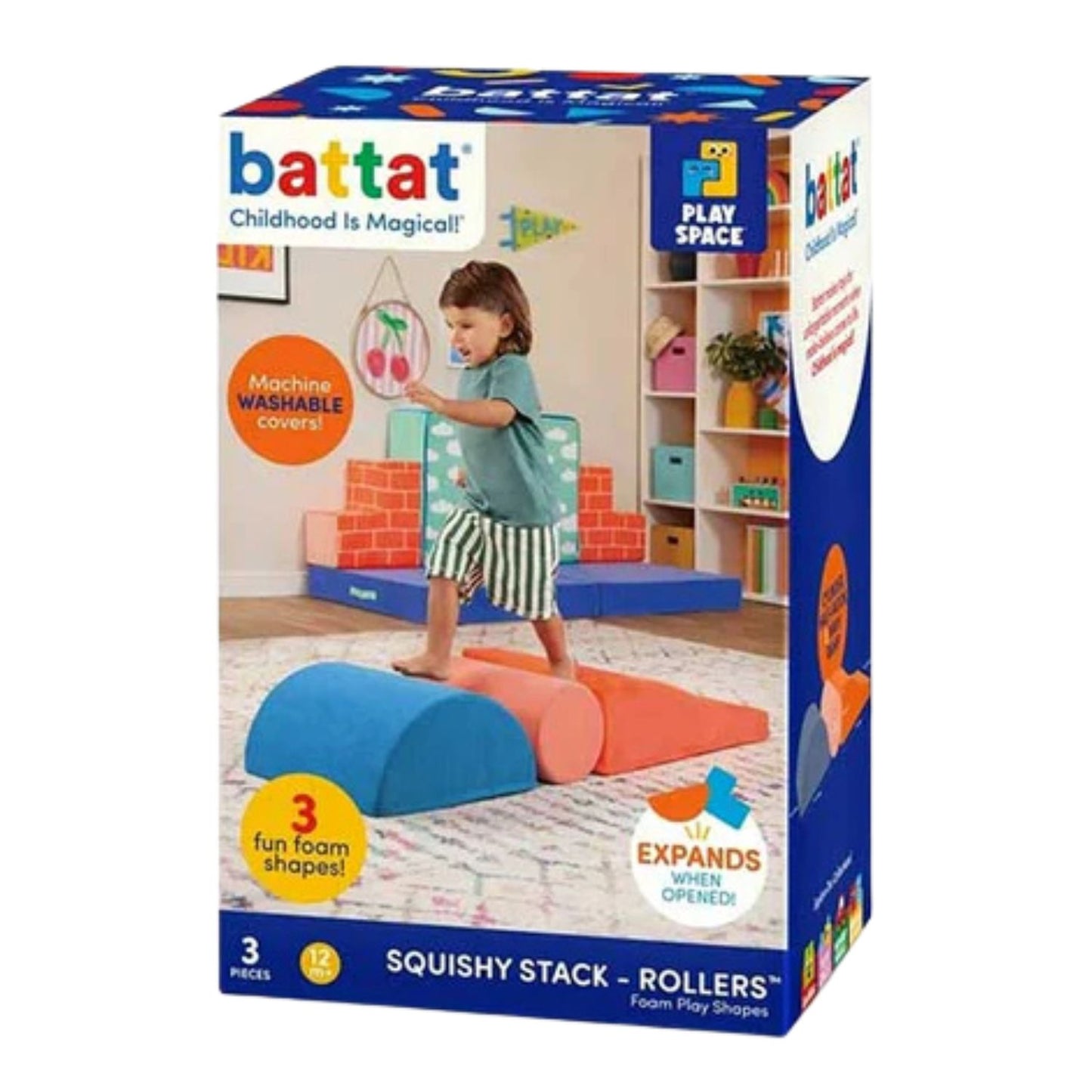 Set de Bloques de Espuma Squishy Stack - Rollers