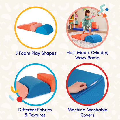 Set de Bloques de Espuma Squishy Stack - Rollers