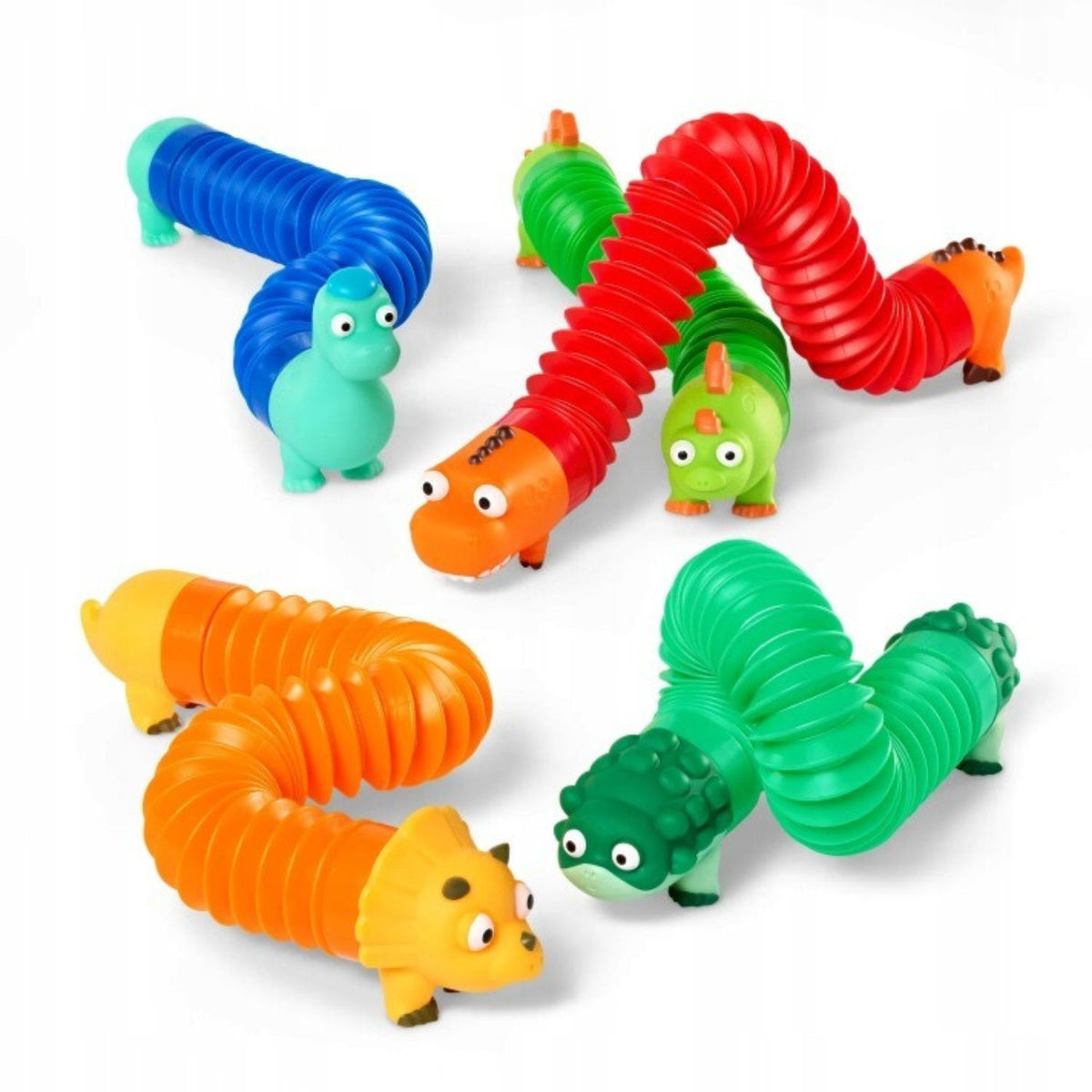 Set sensorial de tubos temáticos de dinosaurios (Mix & Match)