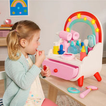 Pack Juego de Roles · Tocador de Belleza Arcoíris + Set de Cocina y Repostería