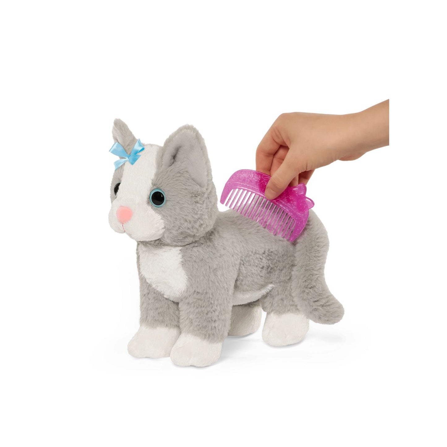 Gatito de Peluche con Bolso de Viaje