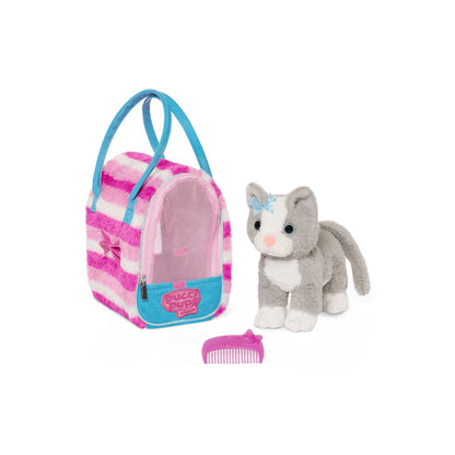 Gatito de Peluche con Bolso de Viaje