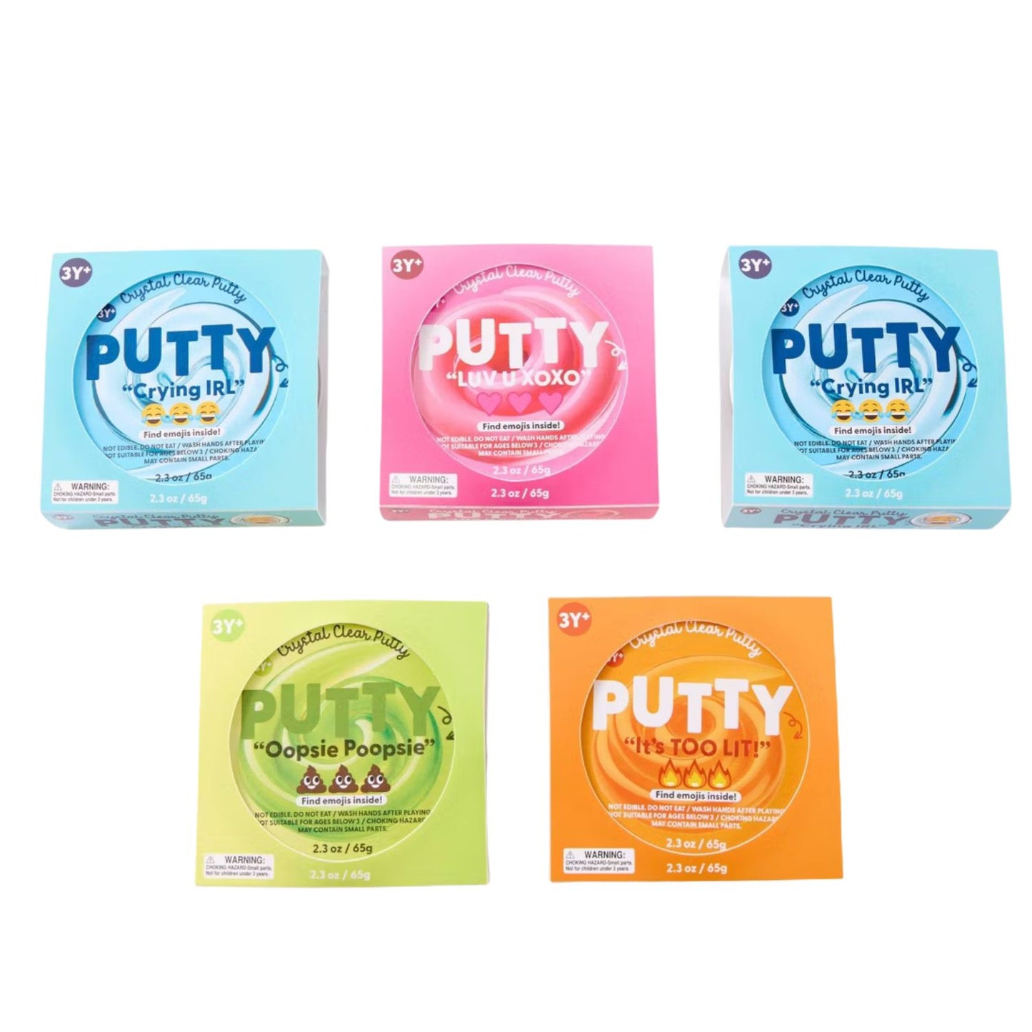 Putty Sensorial Antiestres - Emojis