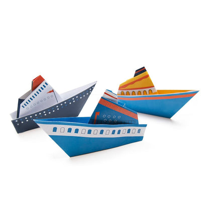 Kit Origami - Barquitos