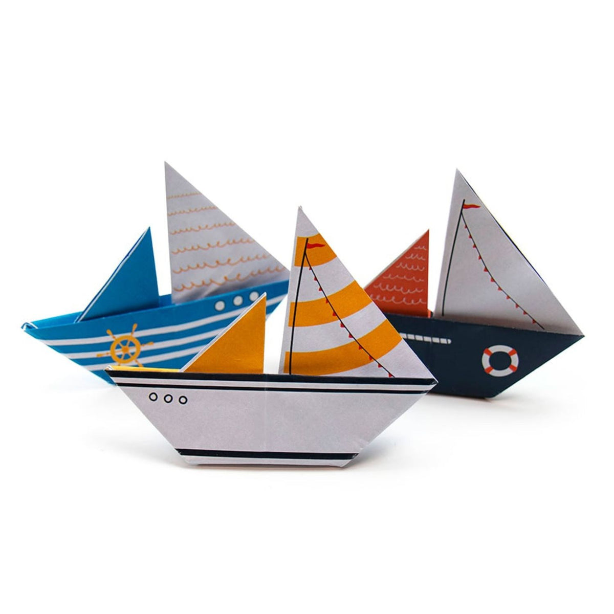 Kit Origami - Barquitos