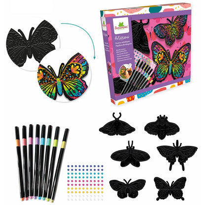Set Arte Lápices de Colores - Mariposas