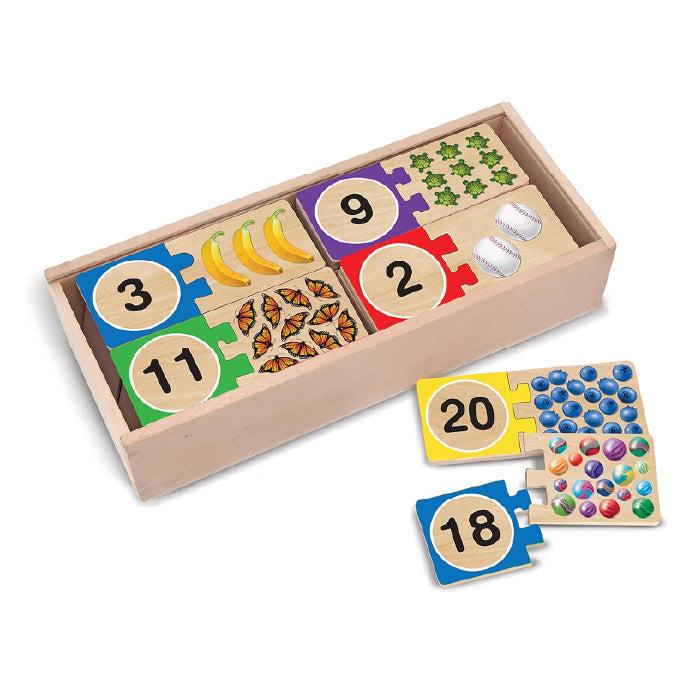 Puzzles para aprender a contar