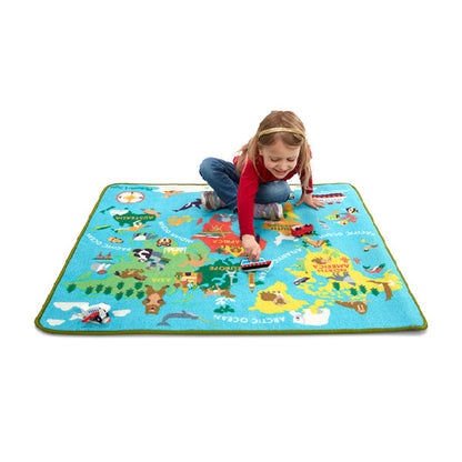 Alfombra viaje alrededor del mundo