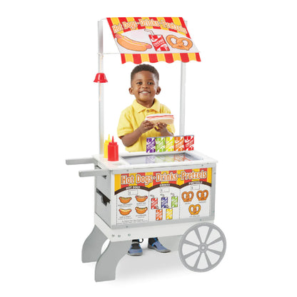 Carrito de hot dogs & helados