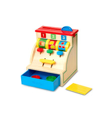 Caja registradora de madera