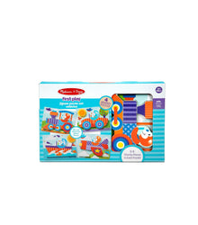 Pack 4 puzzles Vehículos