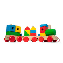 Tren de madera XL – Colores