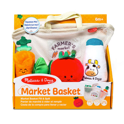 Llena y vacía - Bolsa de compra mercado
