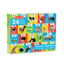 Puzzle Alfabeto y animales - 24 piezas