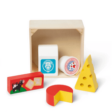 Caja de productos lácteos