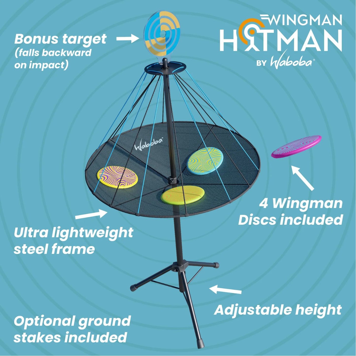 Canasta de Disc Golf - Hitman