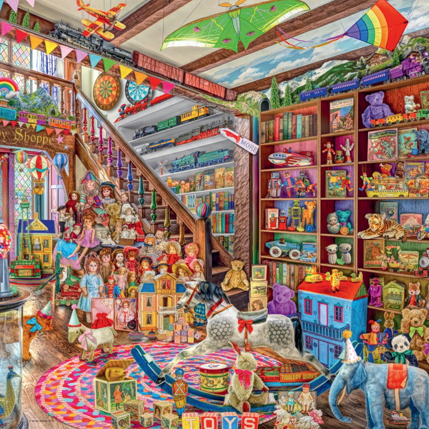 Puzzle 1000 Piezas Tienda de Juguetes Fantástica