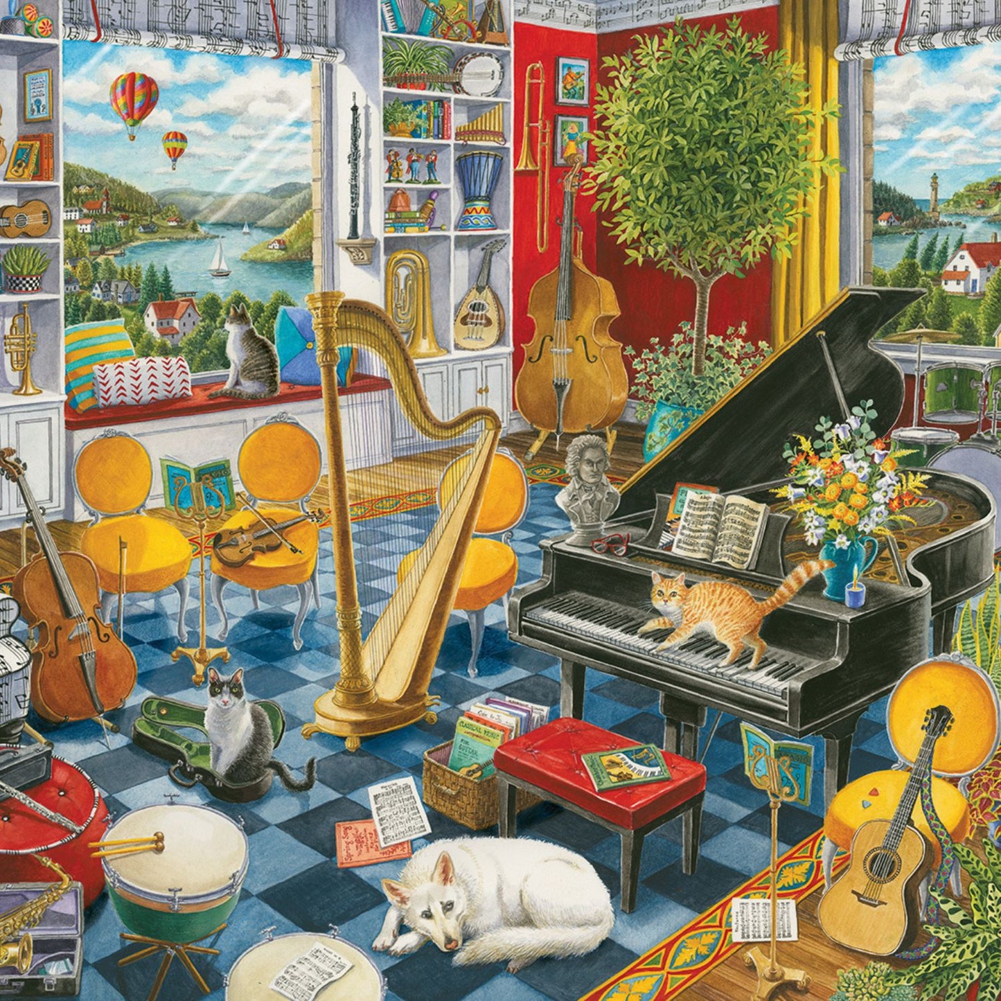 Puzzle 500 Piezas La Habitación de la Música