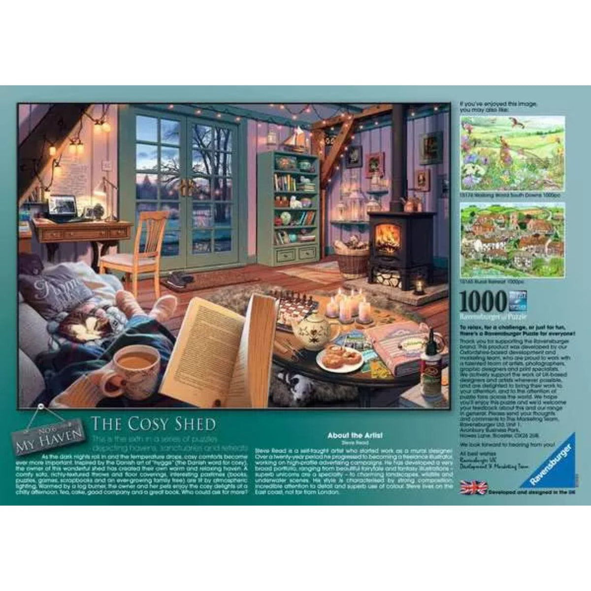 Puzzle El Cobertizo Acogedor - 1000 piezas