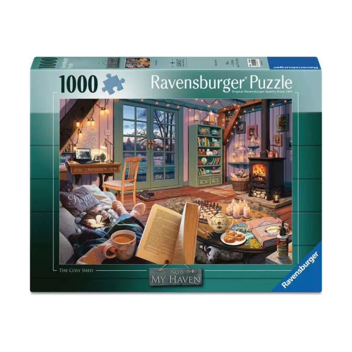 Puzzle El Cobertizo Acogedor - 1000 piezas